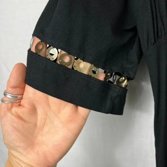 Beauty & The Beach Hawaii Swim Coverup Dress Womens M Cutout Summer Pool‎ Beach - Picture 5 of 12